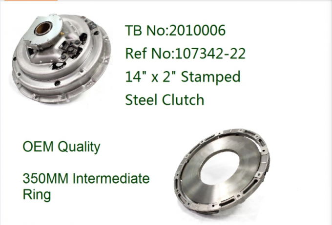Ts16949 Eaton Clutch Kit Cover 107342-22 128685 Auto 10t